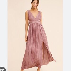Elegant Mauve Maxi Dress; ASTR the Label Tesni Dress